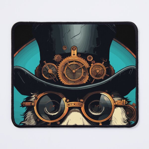 Item preview, Steampunk Panda with Aviator goggles designed and sold by EternalDelight1.