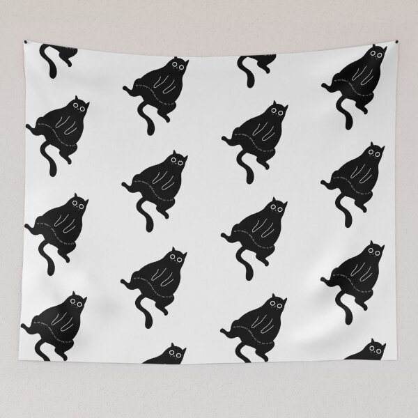 Item preview, My cat doesn't speak, but his eyes say it all | In English | Black cat designed and sold by brynatshop.