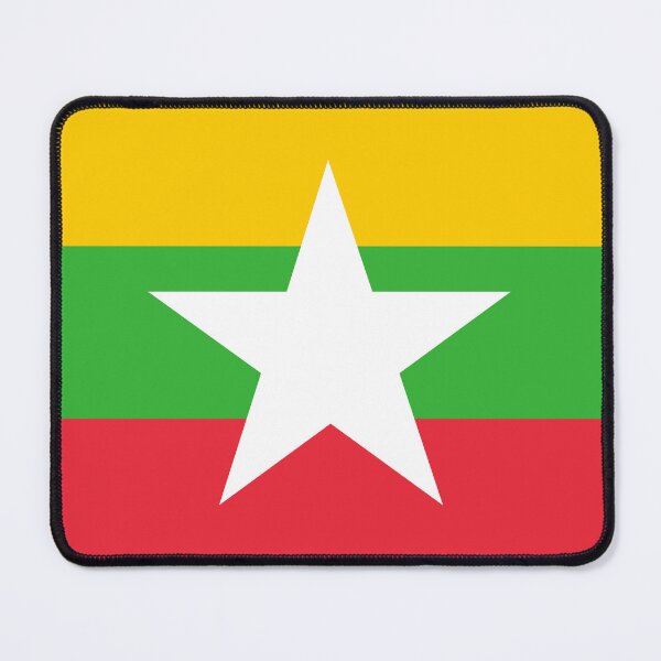 Item preview, National Flag Republic of the Union of Myanmar or Burma designed and sold by Danler.
