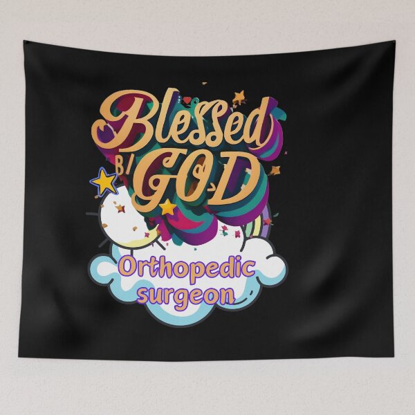Item preview, BLESSED BY GO ORTHOPEDIC SURGEON designed and sold by carlos crane.
