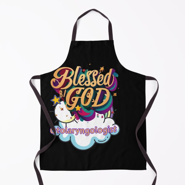 Item preview, BLESSED BY GOD OTOLARYNGOLOGIST designed and sold by carlos crane.