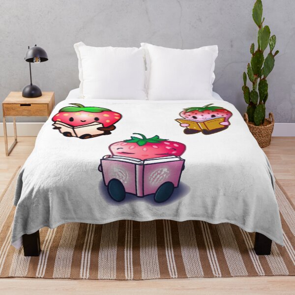 Item preview, Strawberries Reading designed and sold by Wiss2Arts.