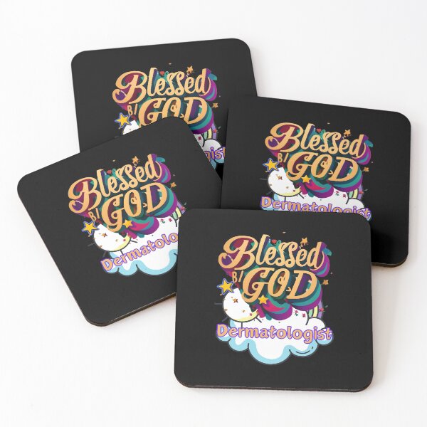 Item preview, BLESSED BY GOD DERMATOLOGIST designed and sold by carlos crane.