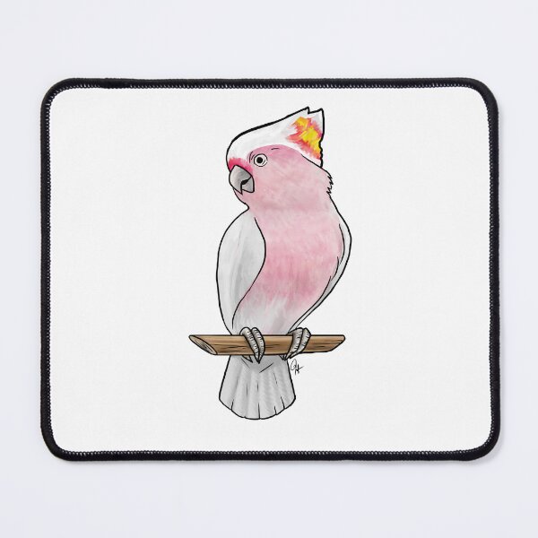 Item preview, Pink Cockatoo Crest Down designed and sold by Jennifer Stolzer.