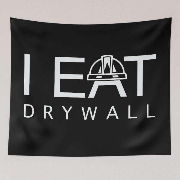 Item preview, EAT DRYWALL Joke - Christmas Gift for her or him designed and sold by Desibeau.