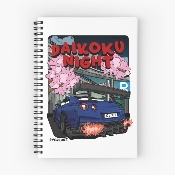 Artikelvorschau, GTR R35 Godzilla Daikoku Nachtrennen entworfen und verkauft von Dygus.ART.