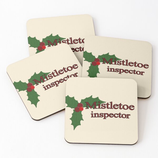 Item preview, Mistletoe inspector - Christmas Tradition  designed and sold by CottonGarb.