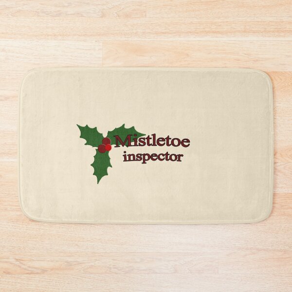 Item preview, Mistletoe inspector - Christmas Tradition  designed and sold by CottonGarb.