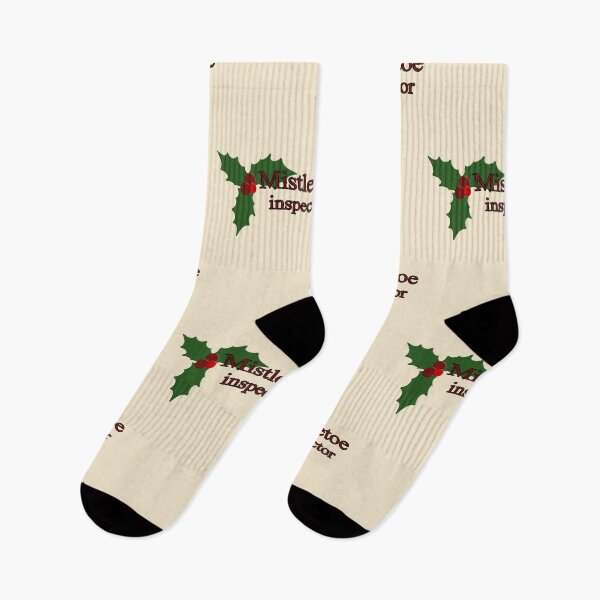 Item preview, Mistletoe inspector - Christmas Tradition  designed and sold by CottonGarb.