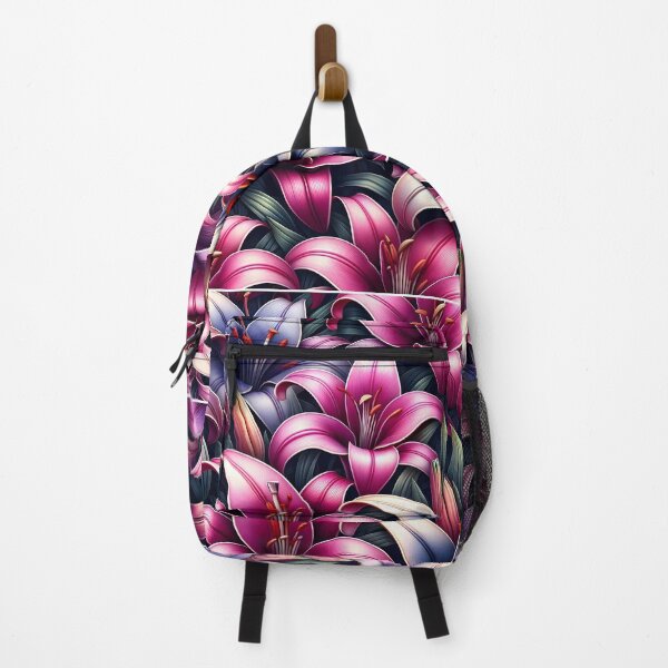 Item preview, Elegant 3D Lily Blossoms: Seamless Floral Pattern designed and sold by KNAA.