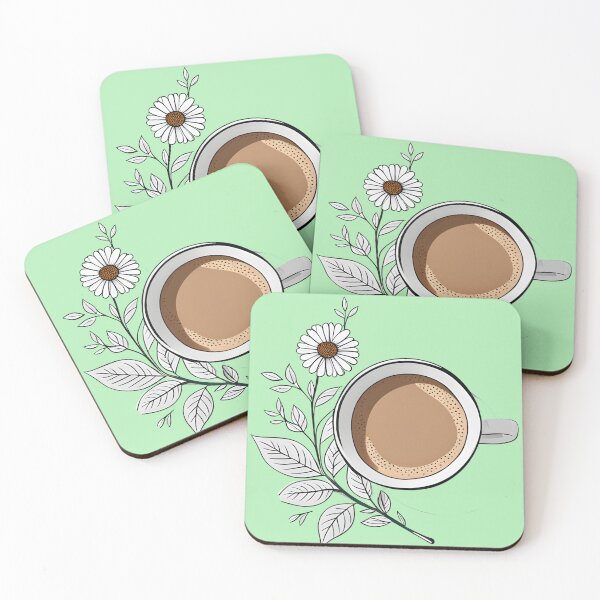 Item preview, Coffee And Flower designed and sold by CaffeineDose.