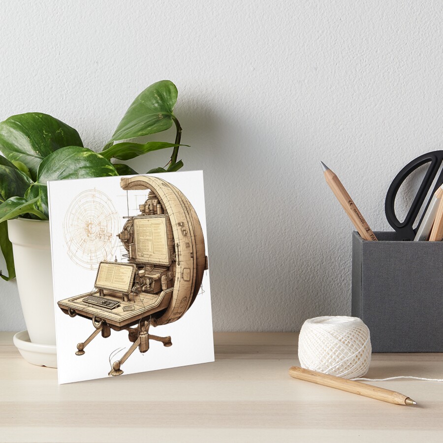 Item preview, Art Board Print designed and sold by RetroFutureee.