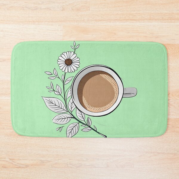 Item preview, Coffee And Flower designed and sold by CaffeineDose.