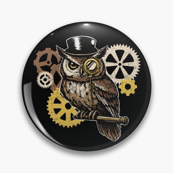 Item preview, Steampunk Owl designed and sold by shadowisper.