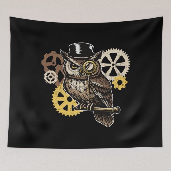 Item preview, Steampunk Owl designed and sold by shadowisper.
