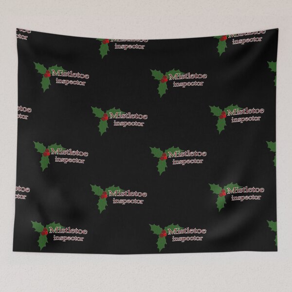 Item preview, Mistletoe inspector - Christmas Tradition  designed and sold by CottonGarb.
