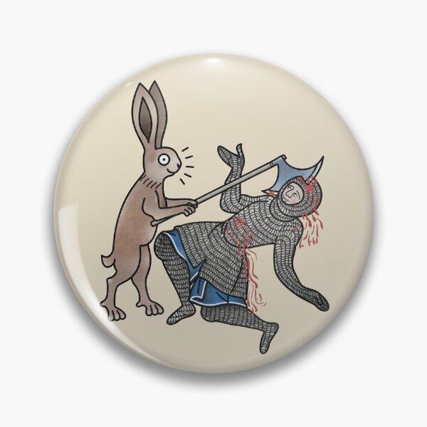 Artikel-Vorschau von Gewalttätiges Kaninchen-Meme mit mittelalterlicher Axt, designt und verkauft von MargiKnights.
