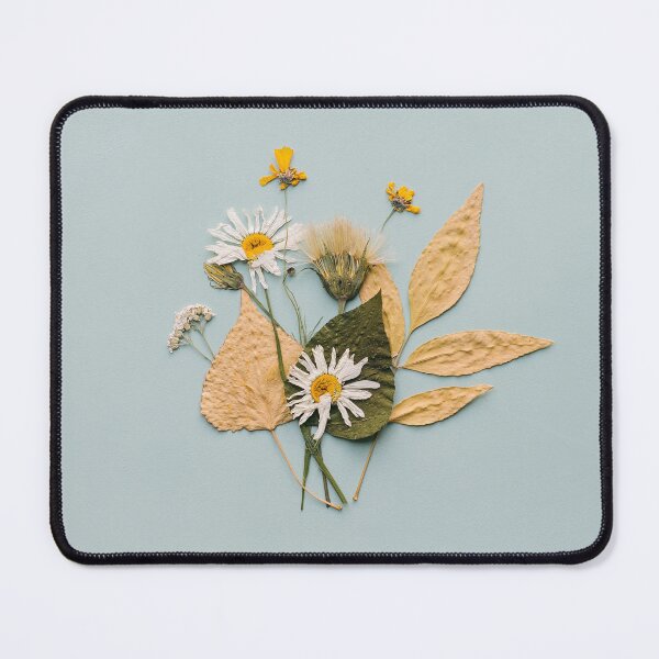 Item preview, Daisies and Leaves - Pressed Dried flowers designed and sold by sophieed10.