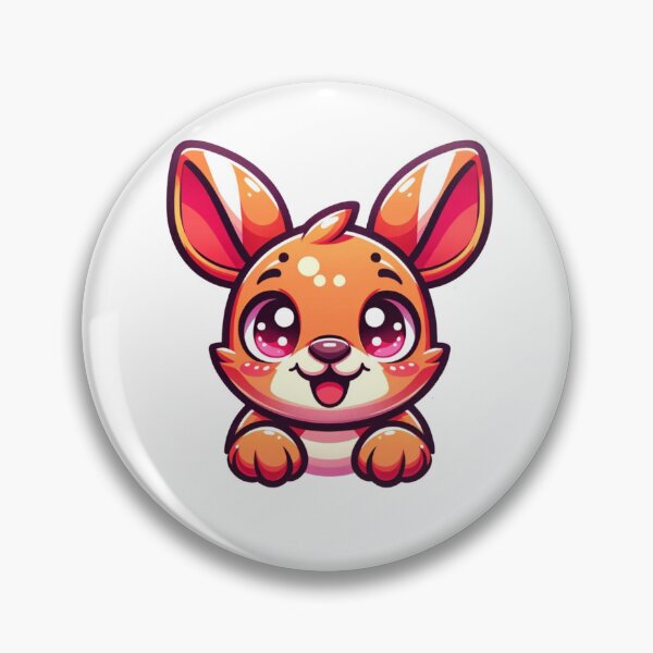 Item preview, Kangaroo - Cheerful Buddies Collection designed and sold by PixeLoomshop.