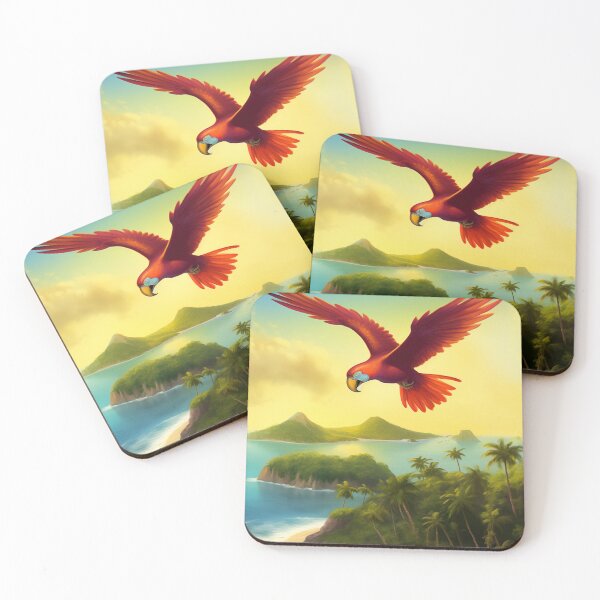 Item preview, MTG Birds of Paradise Vintage Art Work Poster Prin designed and sold by Maximilian Simson.
