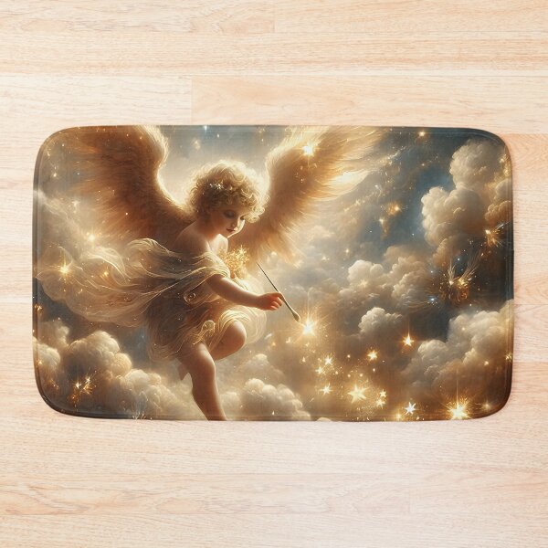 Item preview, Angel's Brush: Celestial Strokes of Stardust designed and sold by AI-Only Creations.