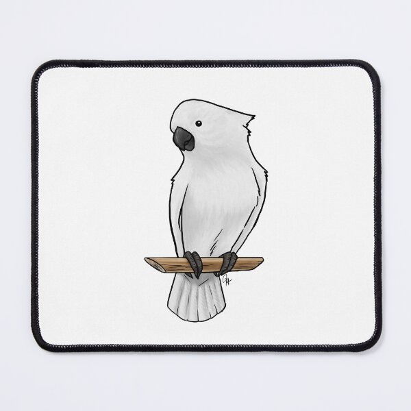Item preview, Umbrella Cockatoo Crest Down designed and sold by Jennifer Stolzer.