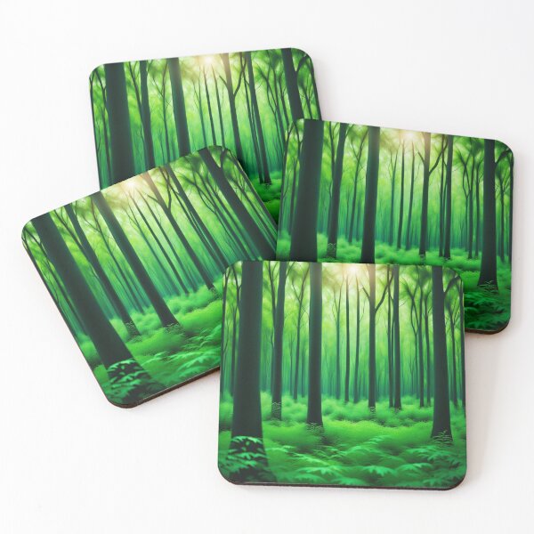 Item preview, Fresh Green Forest Pattern designed and sold by Simplybe1.