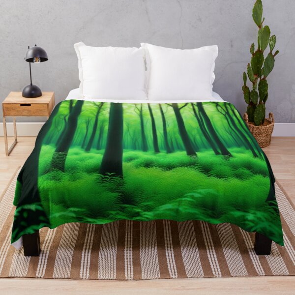 Item preview, Fresh Green Forest Pattern designed and sold by Simplybe1.
