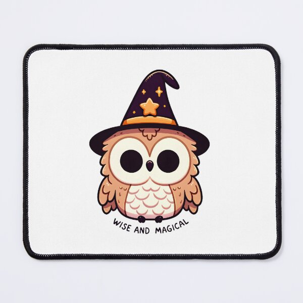 Item preview, Wizard Owl with Starry Hat designed and sold by UmbrellaStudio1.
