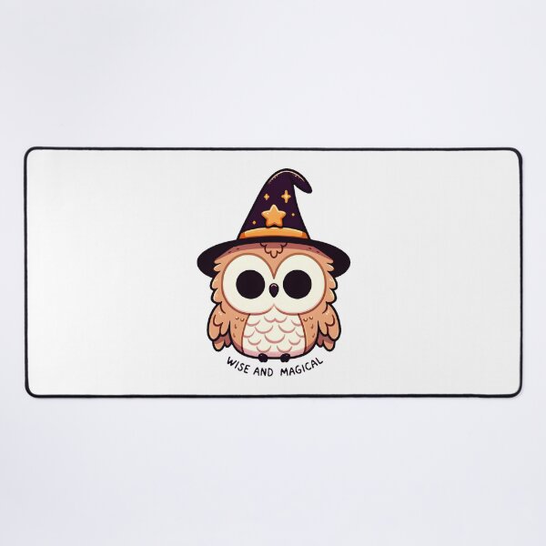 Item preview, Wizard Owl with Starry Hat designed and sold by UmbrellaStudio1.