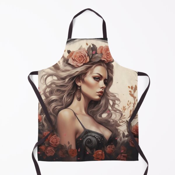 Item preview, Enigmatic Muse of the Midnight Garden designed and sold by oanaunciuleanu.