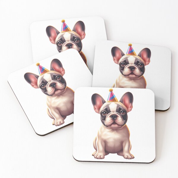 Item preview, Frenchie Festivities: Party Pup Awaits New Year's Delight! designed and sold by EpicPaws.