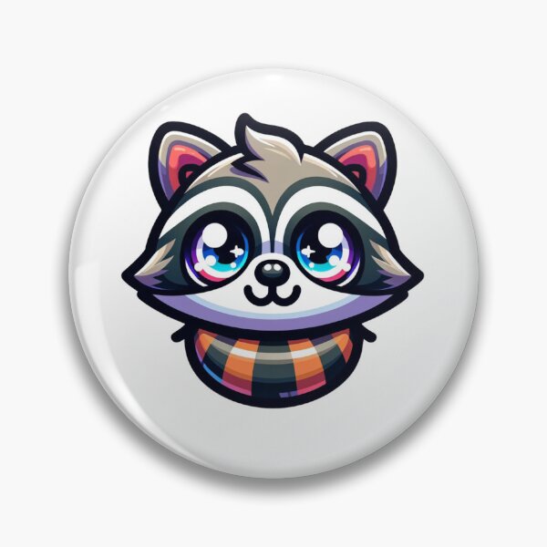 Item preview, Raccoon - Cheerful Buddies Collection designed and sold by PixeLoomshop.