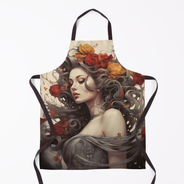 Item preview, Enigmatic Muse of the Midnight Garden designed and sold by oanaunciuleanu.