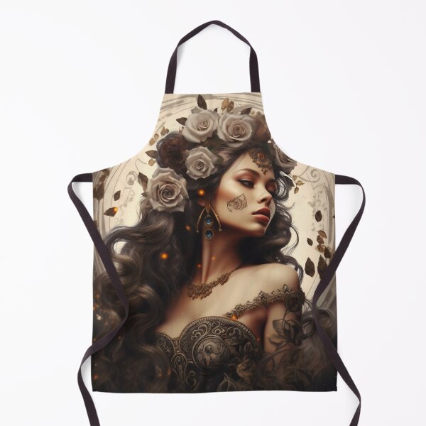 Item preview, Enigmatic Muse of the Midnight Garden designed and sold by oanaunciuleanu.