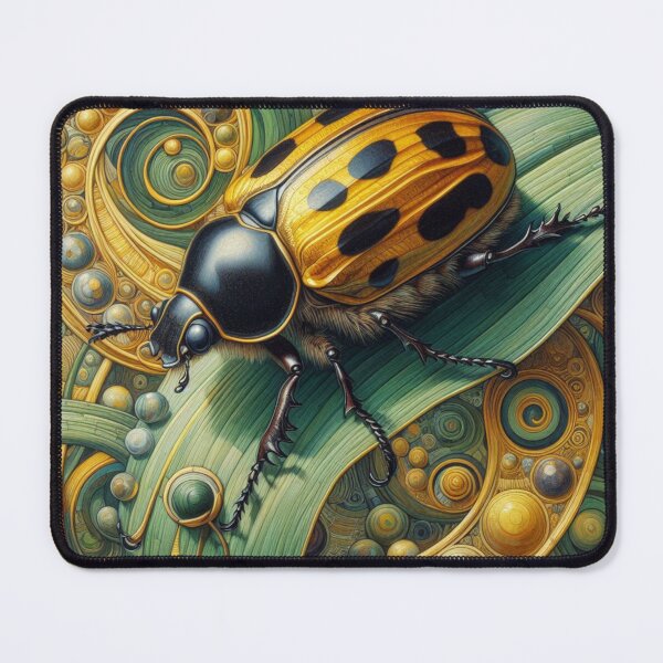 Item preview, Beetle on a leaf designed and sold by Kenneth Labuskes.