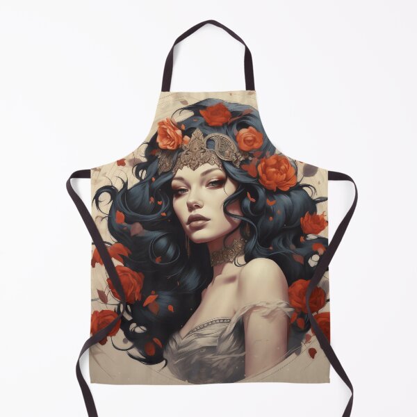 Item preview, Enigmatic Muse of the Midnight Garden designed and sold by oanaunciuleanu.