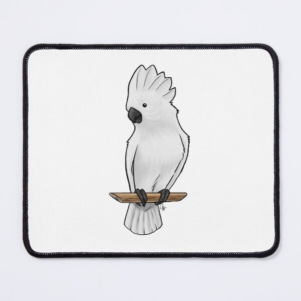 Item preview, Umbrella Cockatoo Crest Up designed and sold by Jennifer Stolzer.