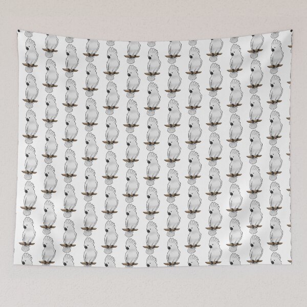 Item preview, Umbrella Cockatoo Crest Up designed and sold by Jennifer Stolzer.