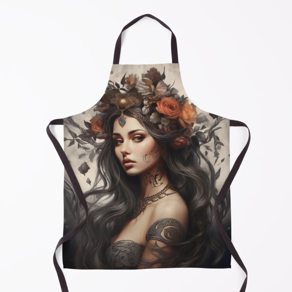 Item preview, Enigmatic Muse of the Midnight Garden designed and sold by oanaunciuleanu.
