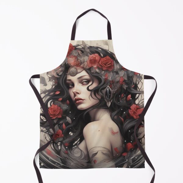 Item preview, Enigmatic Muse of the Midnight Garden designed and sold by oanaunciuleanu.