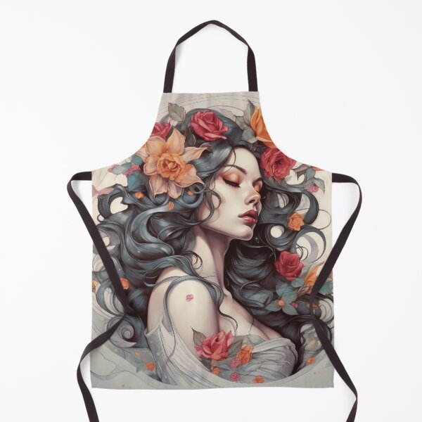 Item preview, Enigmatic Muse of the Midnight Garden designed and sold by oanaunciuleanu.