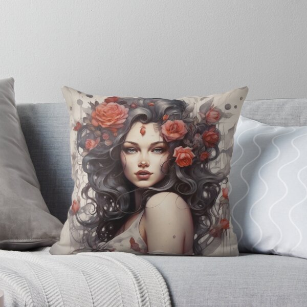 Item preview, Enigmatic Muse of the Midnight Garden designed and sold by oanaunciuleanu.