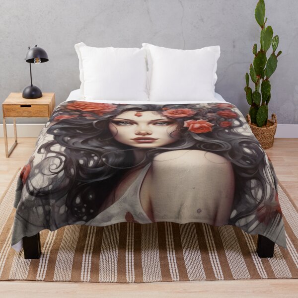 Item preview, Enigmatic Muse of the Midnight Garden designed and sold by oanaunciuleanu.
