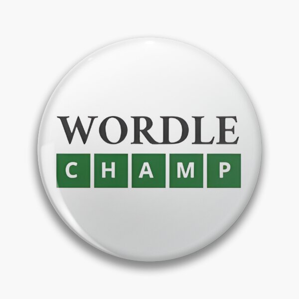 Item preview, Wordle Champ designed and sold by AbominationShop.