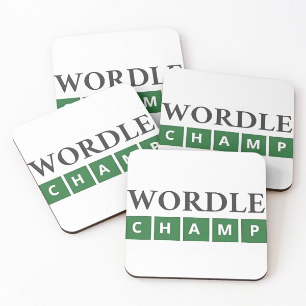 Item preview, Wordle Champ designed and sold by AbominationShop.