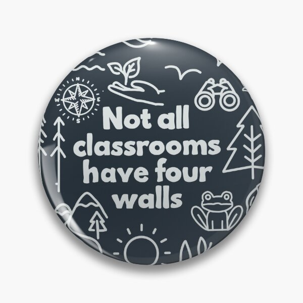 Item preview, Not all classrooms have four walls (Blue)  designed and sold by gracegillum.