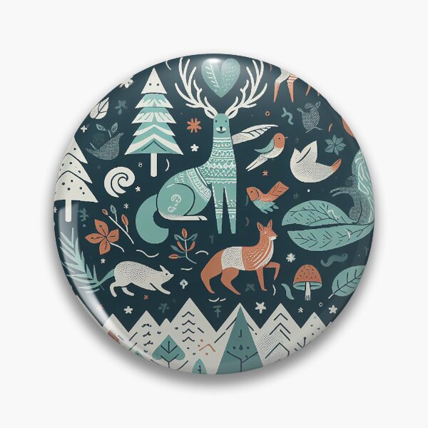 Item preview, Exploring the Enchanting World of Black and Green Animals designed and sold by autrouvetout.