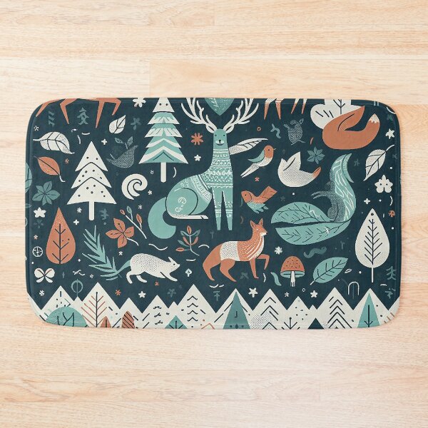 Item preview, Exploring the Enchanting World of Black and Green Animals designed and sold by autrouvetout.
