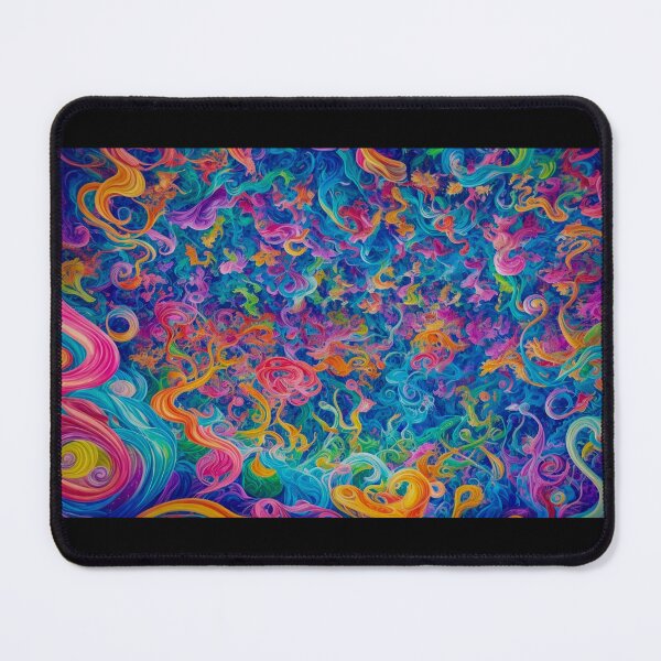 Item preview, Vivid Kaleidoscope Abstracts Modern Art Jigsaw Puzzle, Decorate Your Home With Wall Art, Metal Art, Clock, Comforter, Throw Blanket, Throw Pillow, Totes, Stickers, Magnets, Desk Mats, Bath Mats designed and sold by MoreEZUSA-Here.